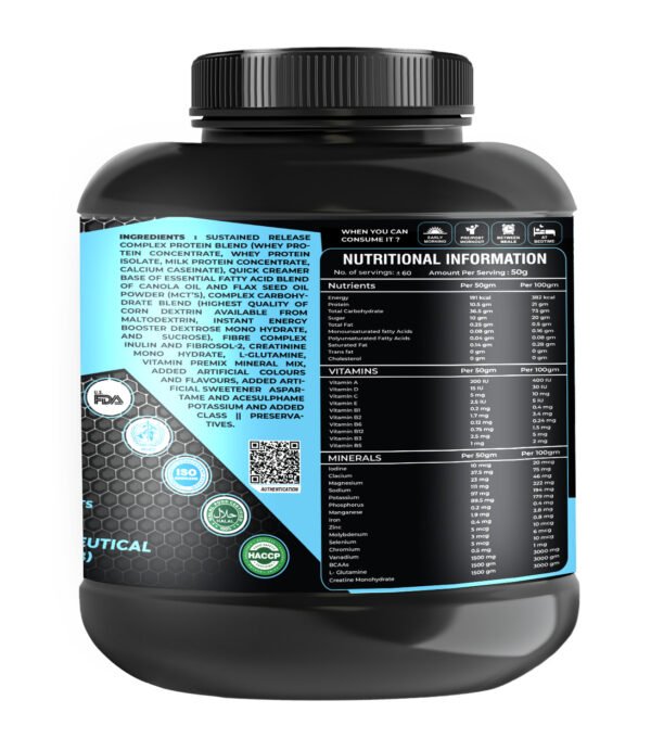 Mass Gainer 3kg - Image 3